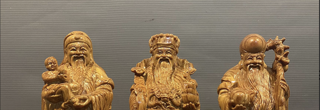 Ba ông Phúc Lộc Thọ trong nhà