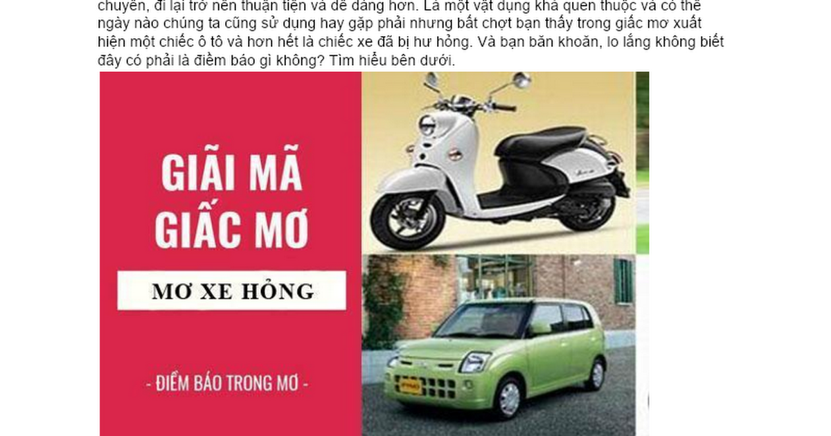 Giải mã giấc mơ thấy bánh xe đạp