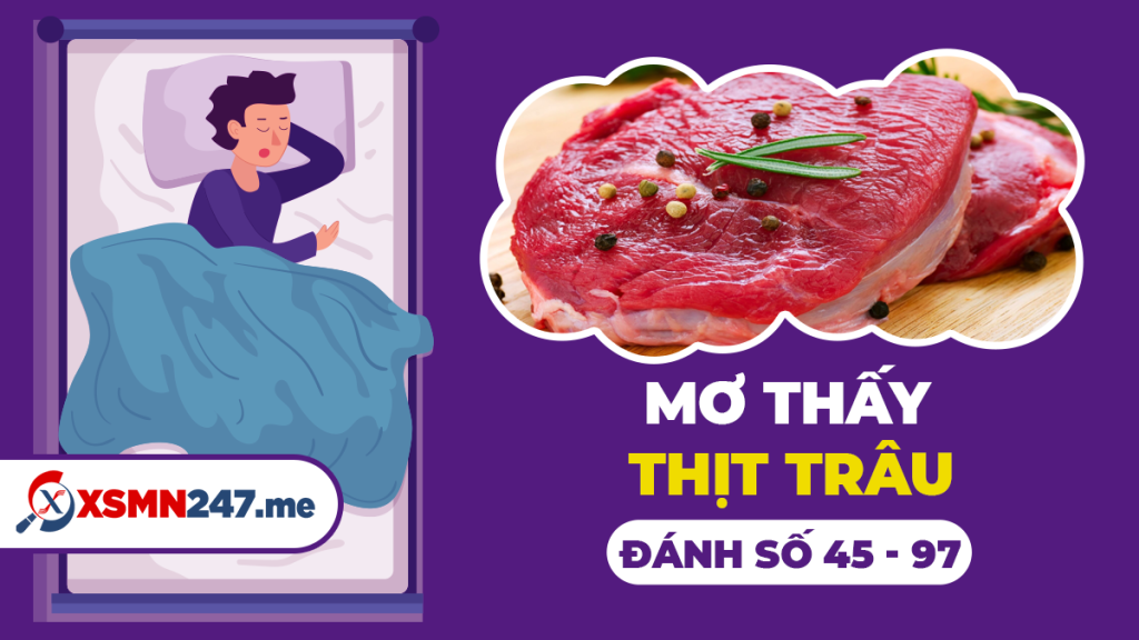 Mơ thấy ăn thịt trâu