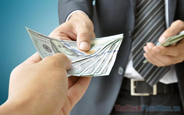 Nằm mơ thấy cho tiền cha mẹ tiền giấy