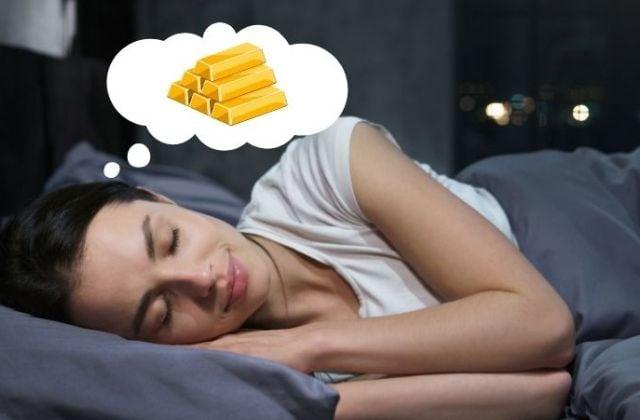 Nhặt vàng trong mơ: Điềm báo tài lộc