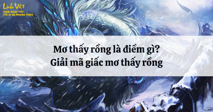 Nằm mơ thấy rồng đen bị giết