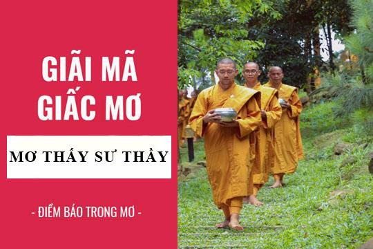 Nằm mơ thấy thầy chùa cho tiền