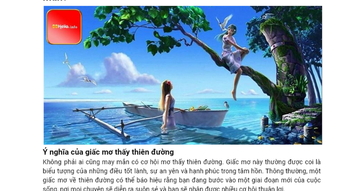 Tìm ra con số may mắn từ giấc mơ